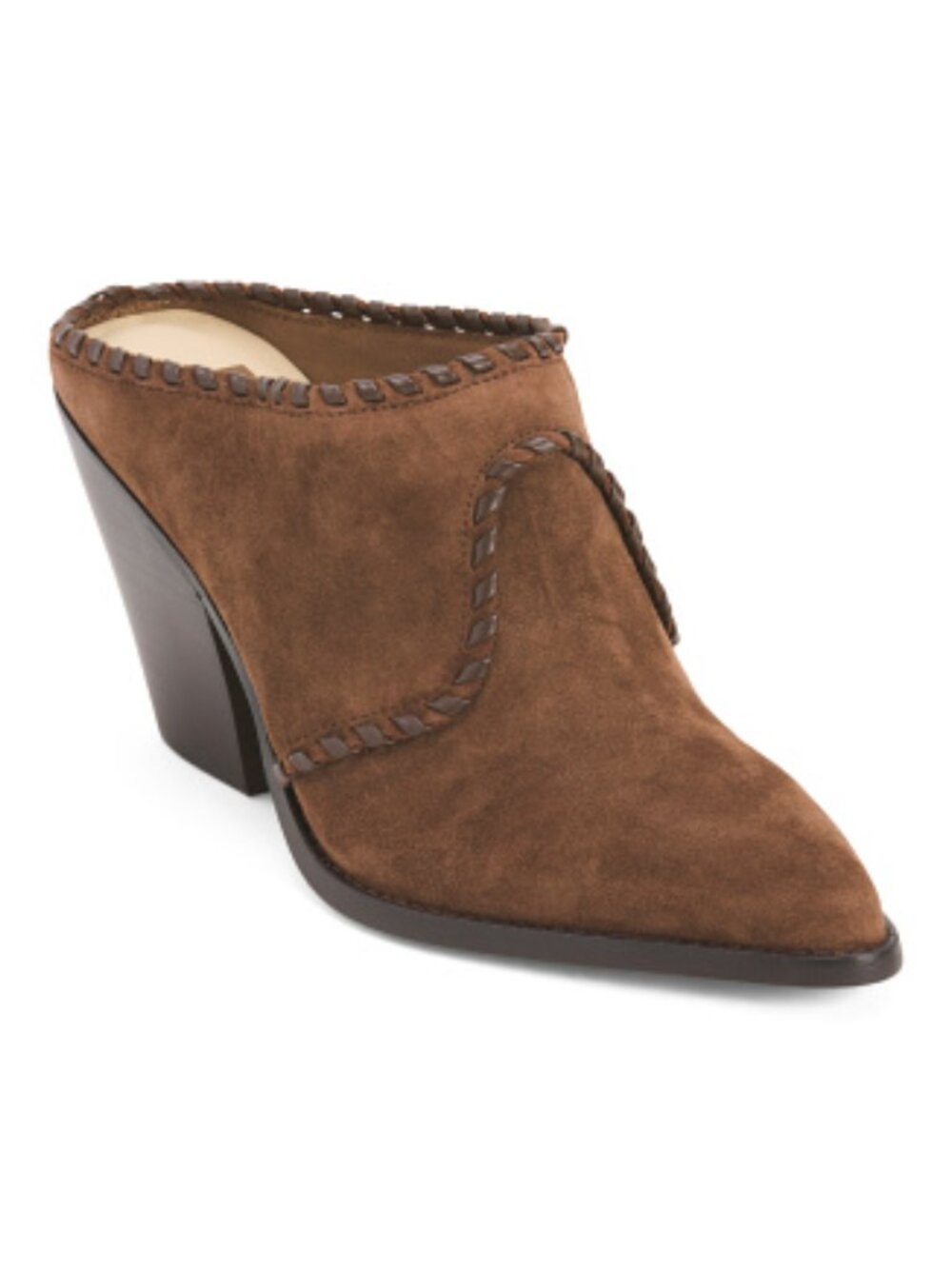 NEW DOLCE VITA Suede Jolyn Heels in  brown 266 4M2